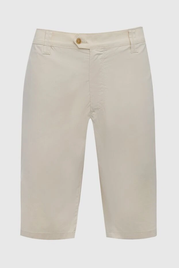 Bilancioni beige cotton and elastane shorts for men 968103 - photo 1