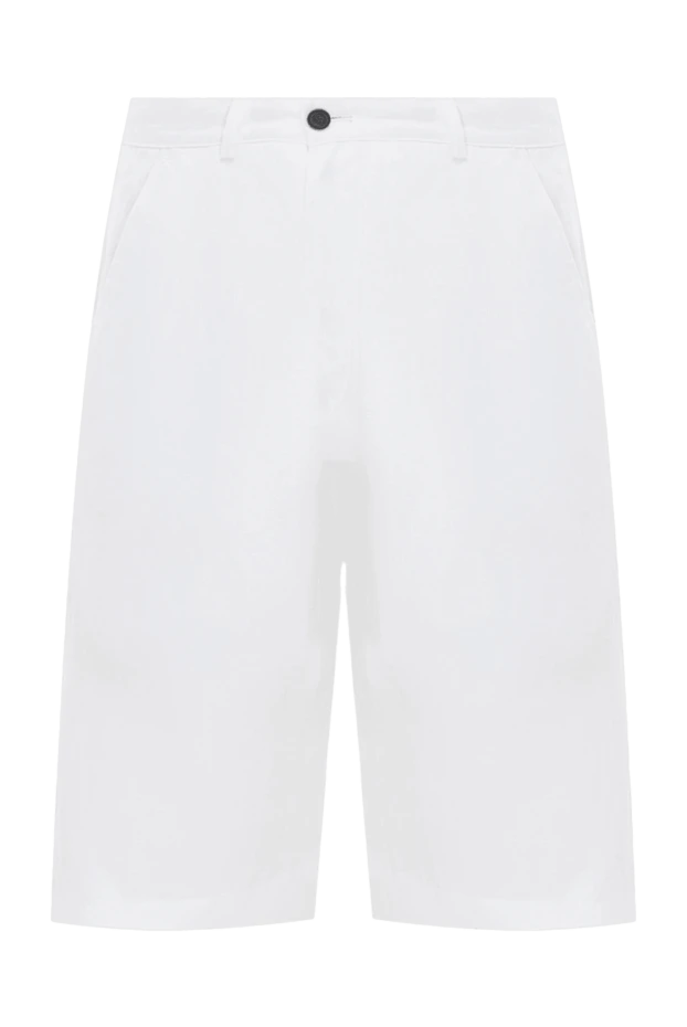 Colombo man white cotton and linen shorts for men buy with prices and photos 968266 - photo 1