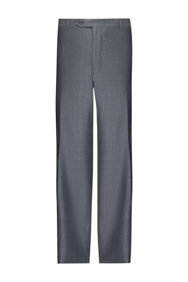 Canali мужские брюки серые мужские купить с ценами и фото 969429 - фото 1