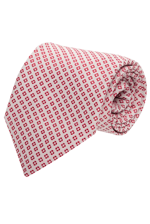 Canali мужские галстук из шелка розовый мужской купить с ценами и фото 969472 - фото 1