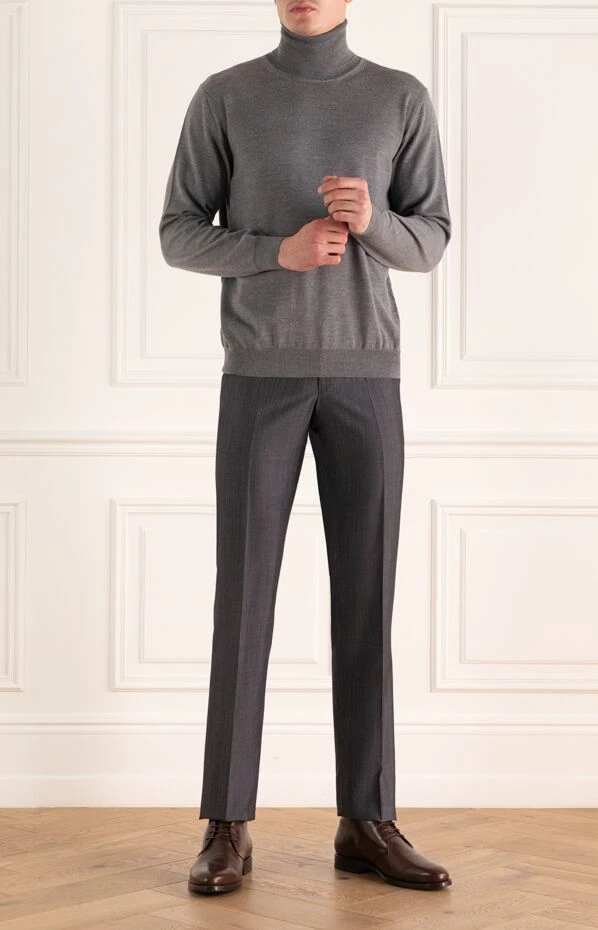 Canali чоловічі штани сірі чоловічі купити фото з цінами 973791 - фото 2