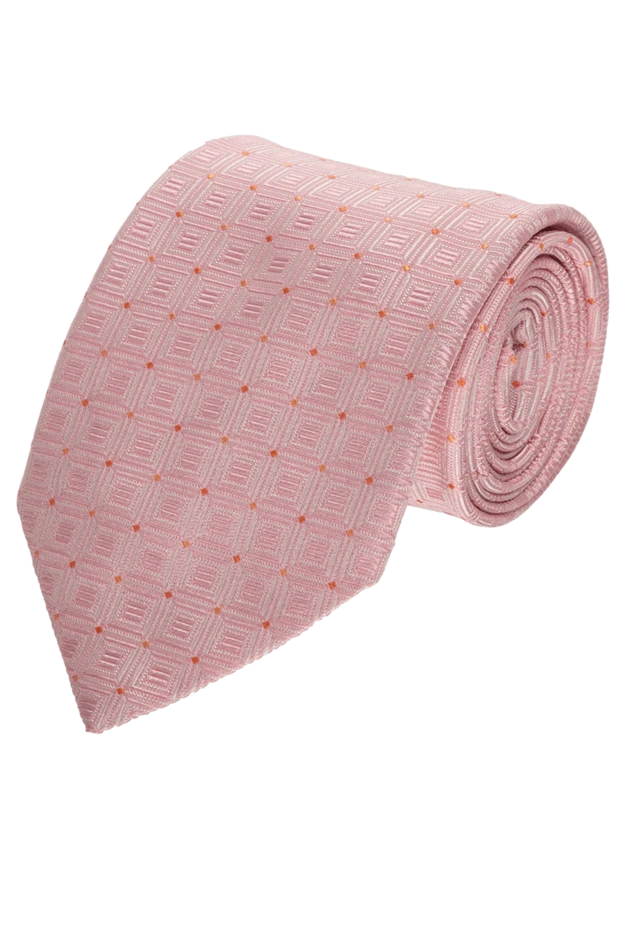 Canali мужские галстук из шелка розовый мужской купить с ценами и фото 978435 - фото 1