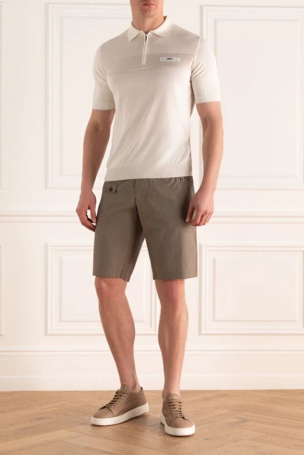 Dolce & Gabbana man beige cotton shorts for men buy with prices and photos 979105 - photo 2