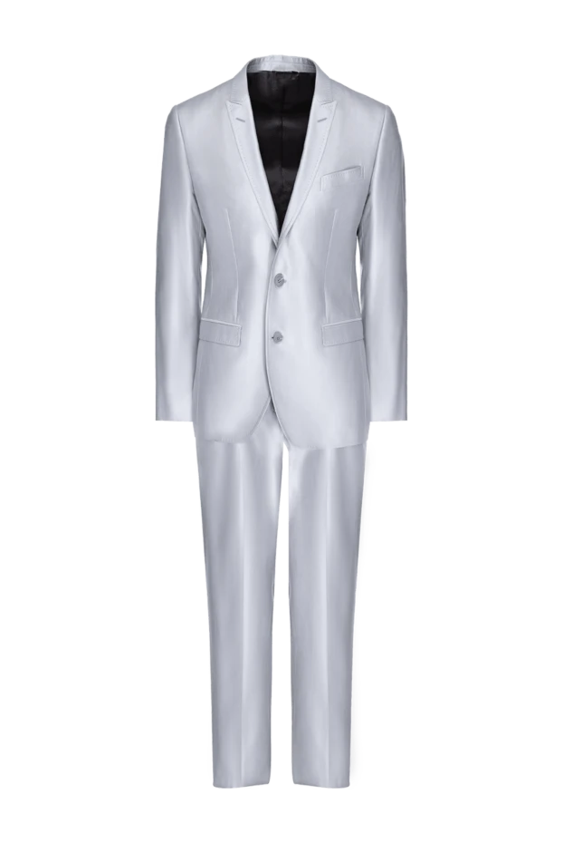 Dolce & Gabbana man men's suit made of wool, silk and viscose, gray buy with prices and photos 979145 - photo 1