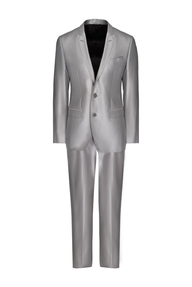 Dolce & Gabbana man men's suit made of wool, silk and viscose gray 979145 - photo 1