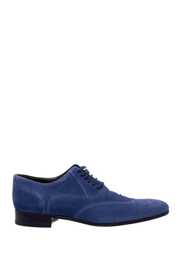 Canali man blue suede men's shoes 979497 - photo 1