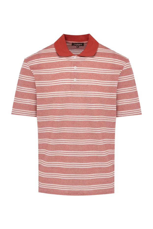 Canali man cotton polo red for men buy with prices and photos 979563 - photo 1