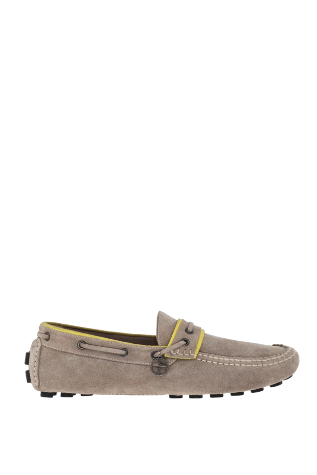 Armani man men's moccasins from nubuck brown buy with prices and photos 980790 - photo 1