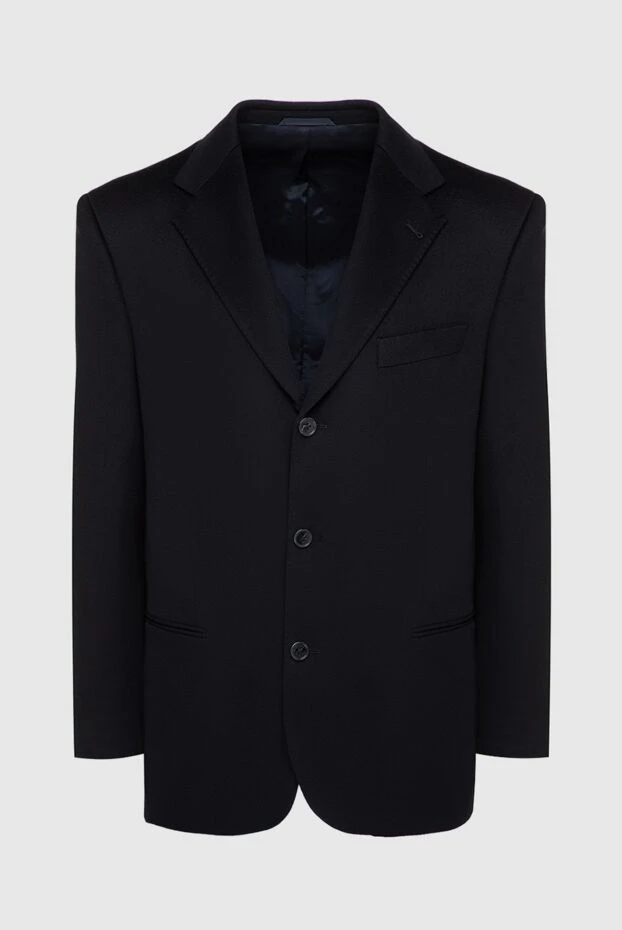 Colombo мужские пиджак из кашемира черный мужской купить с ценами и фото 982868 - фото 1