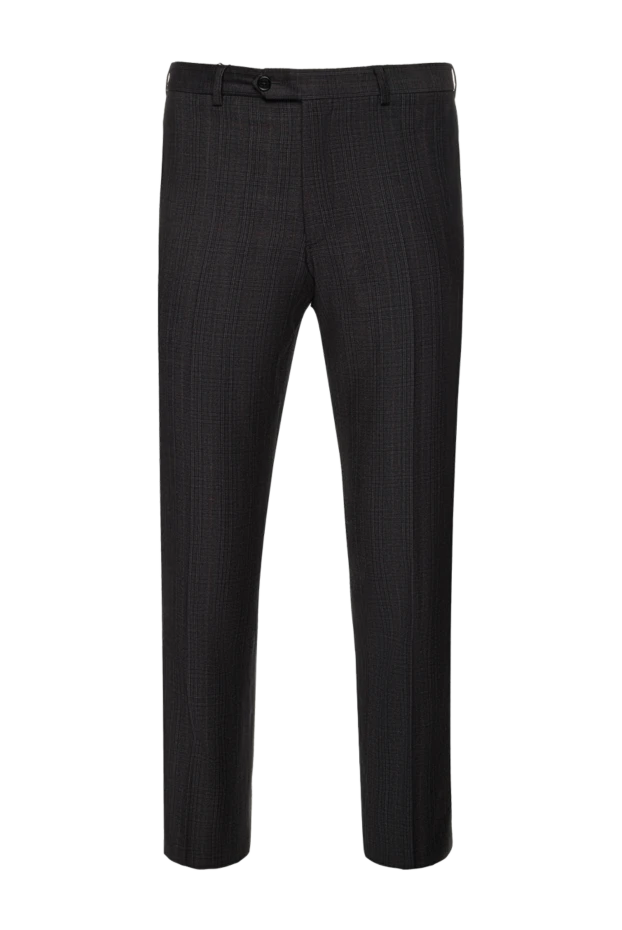 Armani black wool pants for men 983059 - photo 1