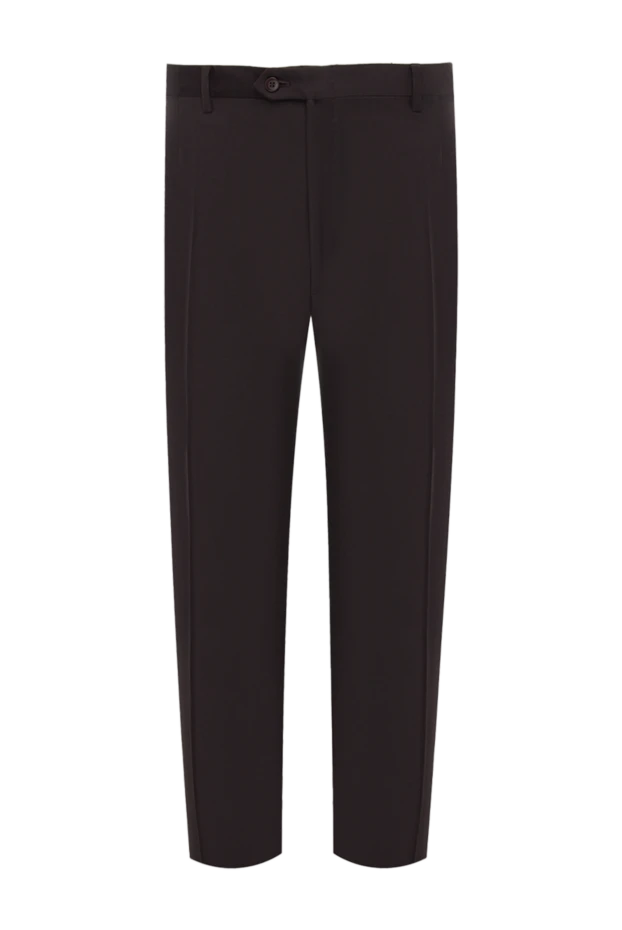 Brioni gray wool pants for men 983640 - photo 1