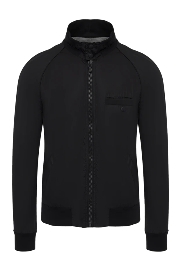 Moncler мужские куртка из полиамида, хлопка и полиуретана черная мужская купить с ценами и фото 984717 - фото 1