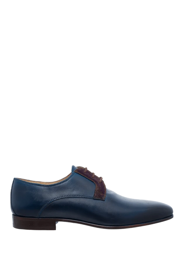 Sutor Mantellassi мужские туфли мужские из кожи синие купить с ценами и фото 984794 - фото 1