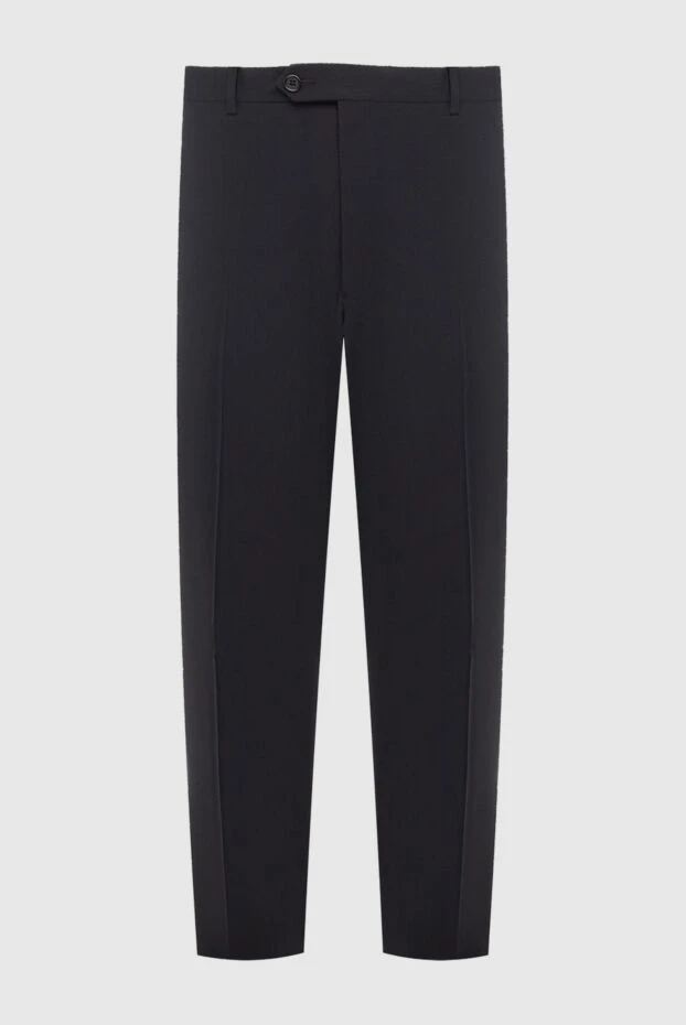 Armani мужские брюки из шерсти черные мужские купить с ценами и фото 985487 - фото 1