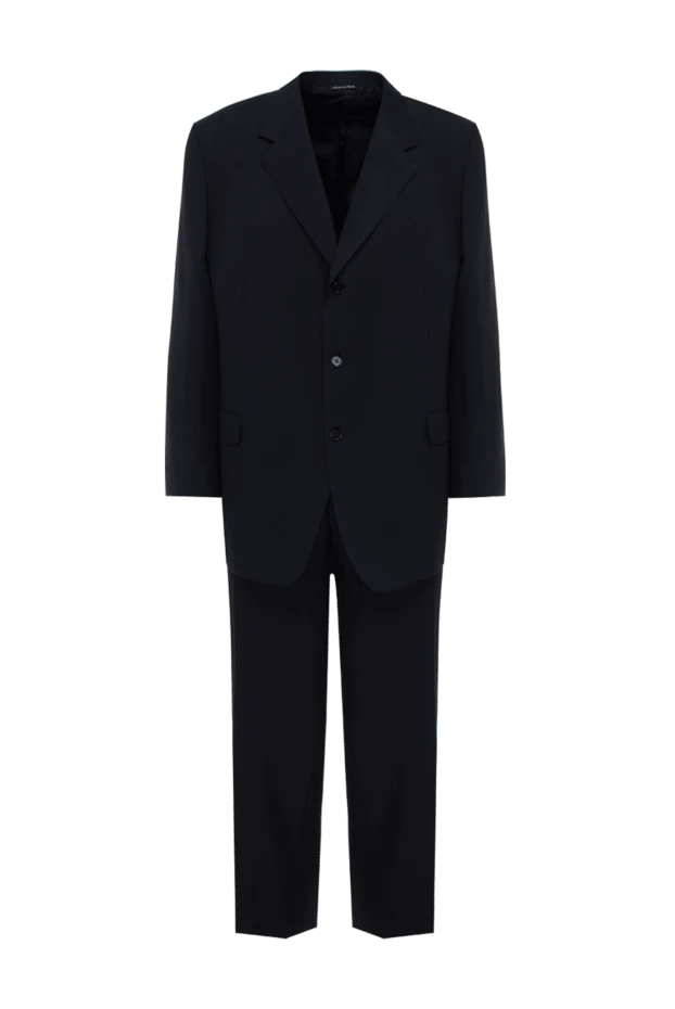Canali мужские костюм мужской из шерсти и мохера черный купить с ценами и фото 985725 - фото 1