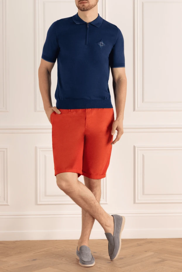 Ballantyne man red cotton shorts for men buy with prices and photos 985906 - photo 2