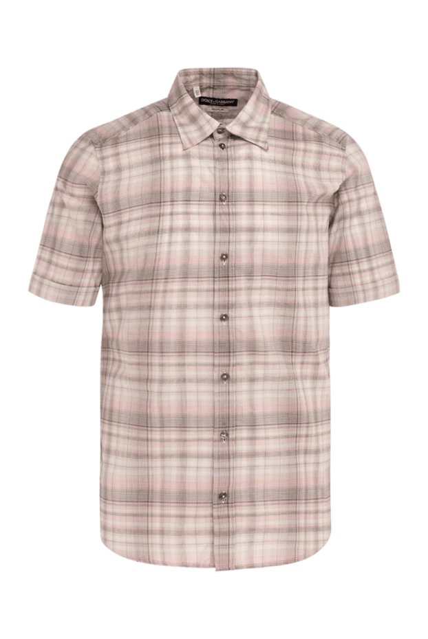 Dolce & Gabbana gray cotton shirt for men 986139 - photo 1