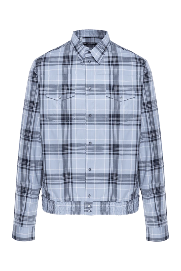 Dolce & Gabbana man gray cotton shirt for men buy with prices and photos 986140 - photo 1