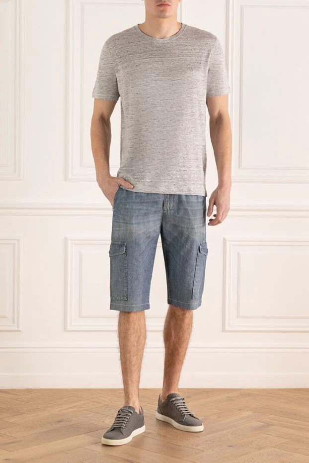 Dolce & Gabbana man blue cotton shorts for men 986190 - photo 2