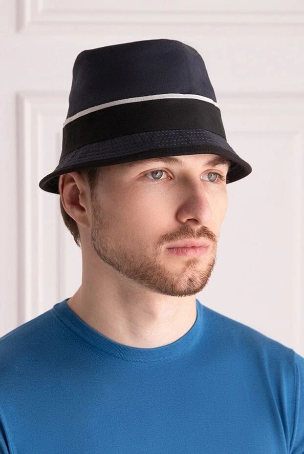 Dolce & Gabbana мужские шляпа из хлопка и льна серая мужская купить с ценами и фото 986214 - фото 2