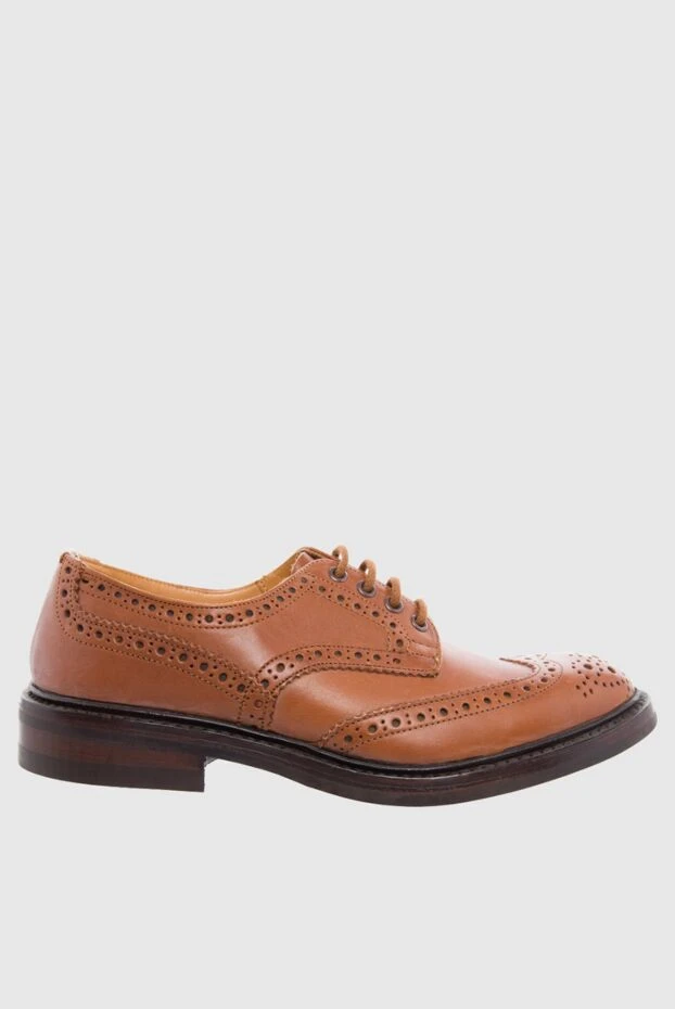 Tricker`s мужские туфли мужские из кожи коричневые купить с ценами и фото 991092 - фото 1