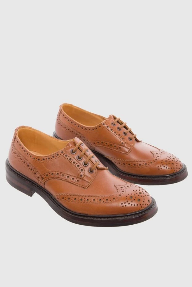 Tricker`s мужские туфли мужские из кожи коричневые купить с ценами и фото 991092 - фото 2