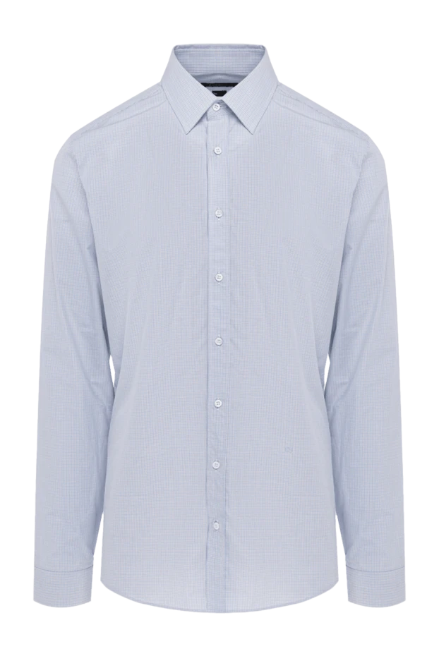 Gucci мужские сорочка из хлопка голубая мужская купить с ценами и фото 991293 - фото 1