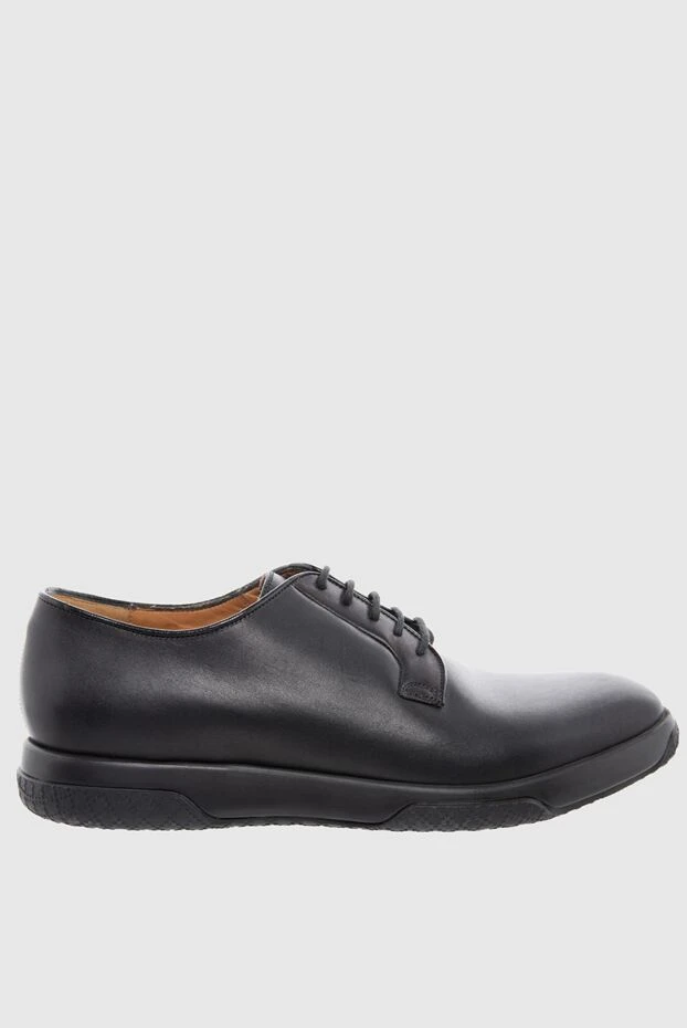 Gucci мужские туфли мужские из кожи черные купить с ценами и фото 991393 - фото 1