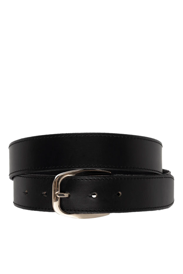 Brioni black leather and polyester belt for men 196824 - photo 1