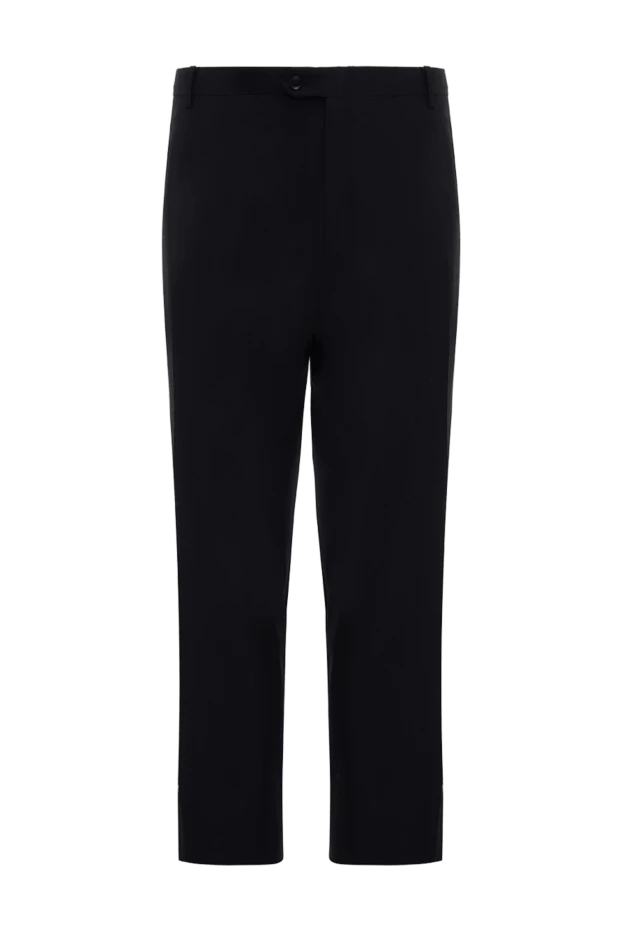 Brioni мужские брюки из шерсти и шелка черные мужские купить с ценами и фото 991572 - фото 1