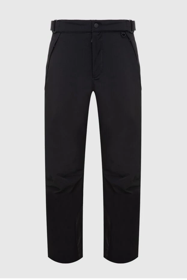 Moncler мужские спортивные брюки мужские из полиамида и эластана черные купить с ценами и фото 992284 - фото 1