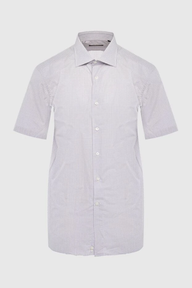 Canali man gray cotton shirt for men buy with prices and photos 992419 - photo 1