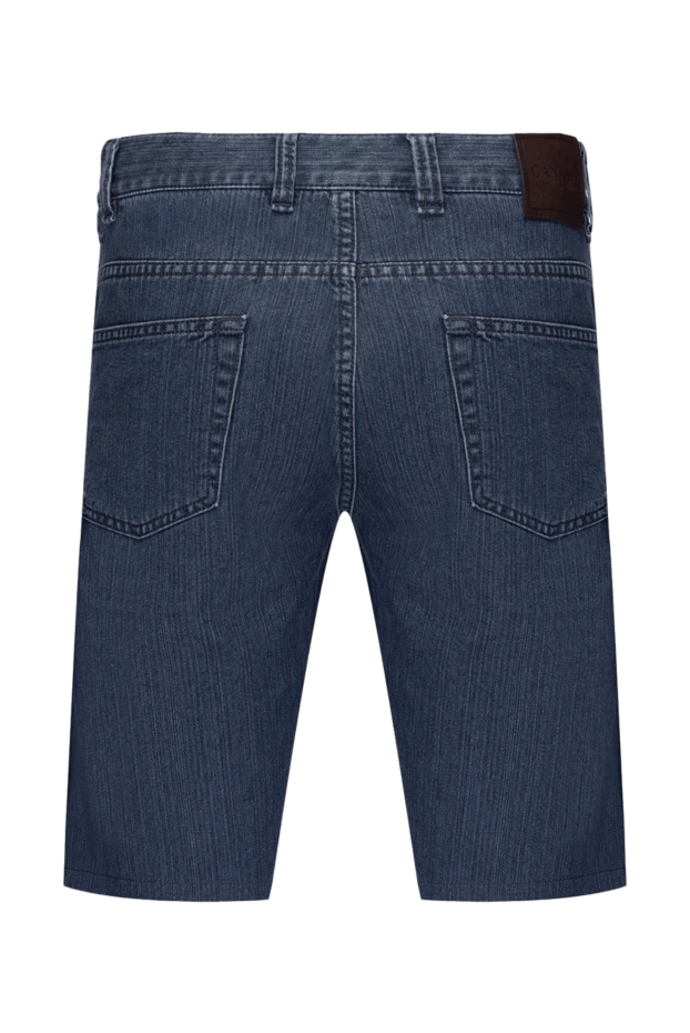 Canali мужские шорты из хлопка и кашемира синие мужские купить с ценами и фото 992429 - фото 2