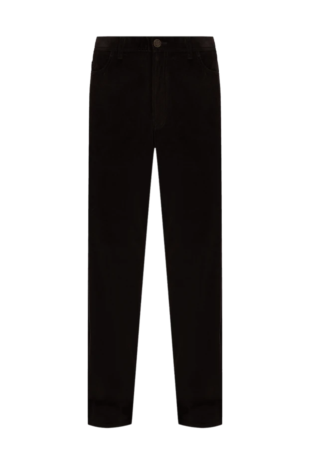 Brioni мужские джинсы из хлопка черные мужские купить с ценами и фото 992709 - фото 1