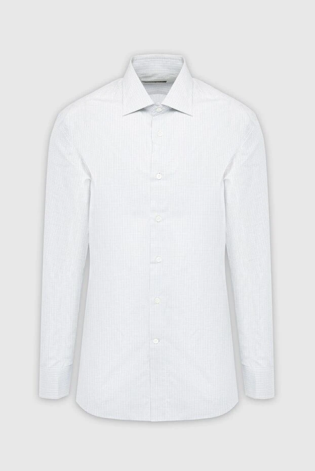 Canali man gray cotton shirt for men buy with prices and photos 993124 - photo 1