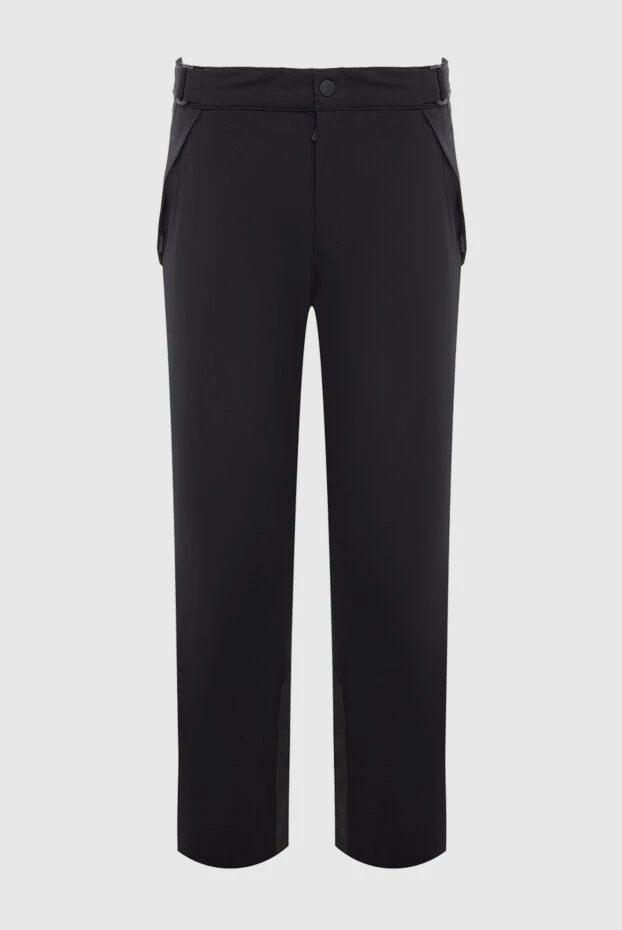 Moncler мужские спортивные брюки мужские из полиамида и эластана черные купить с ценами и фото 993347 - фото 1