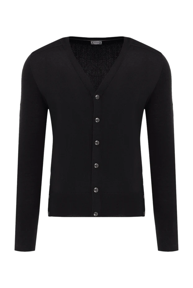 Moncler man men's wool cardigan black buy with prices and photos 993360 - photo 1
