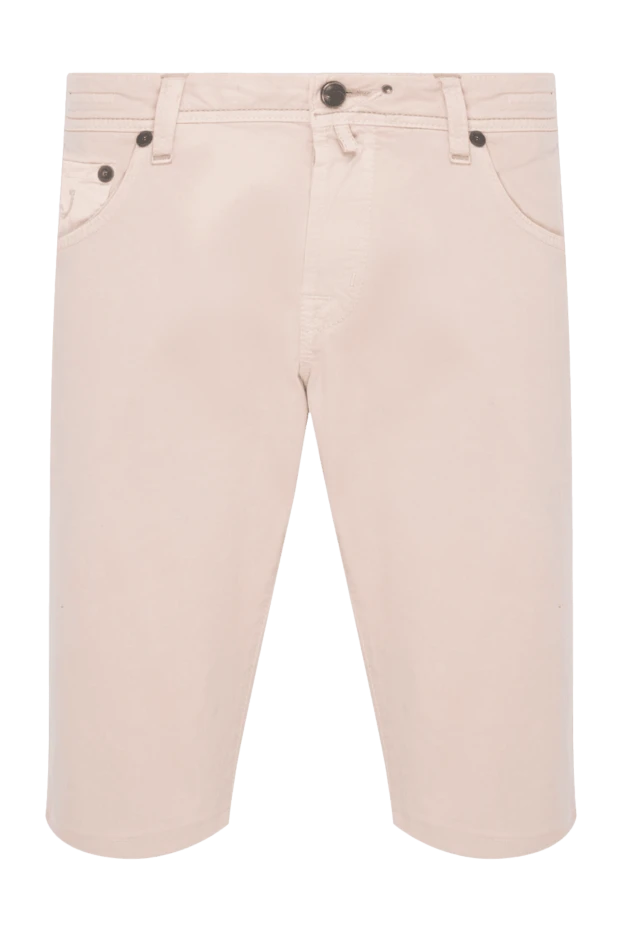 Jacob Cohen мужские шорты из хлопка и эластана бежевые мужские купить с ценами и фото 993809 - фото 1