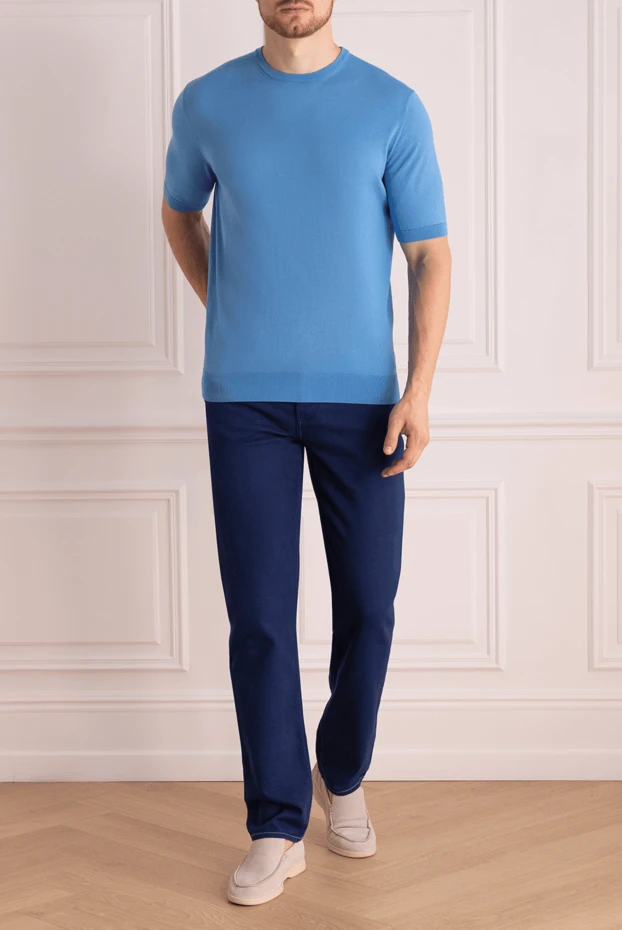 Gucci чоловічі джинси з бавовни сині чоловічі купити фото з цінами 994545 - фото 2