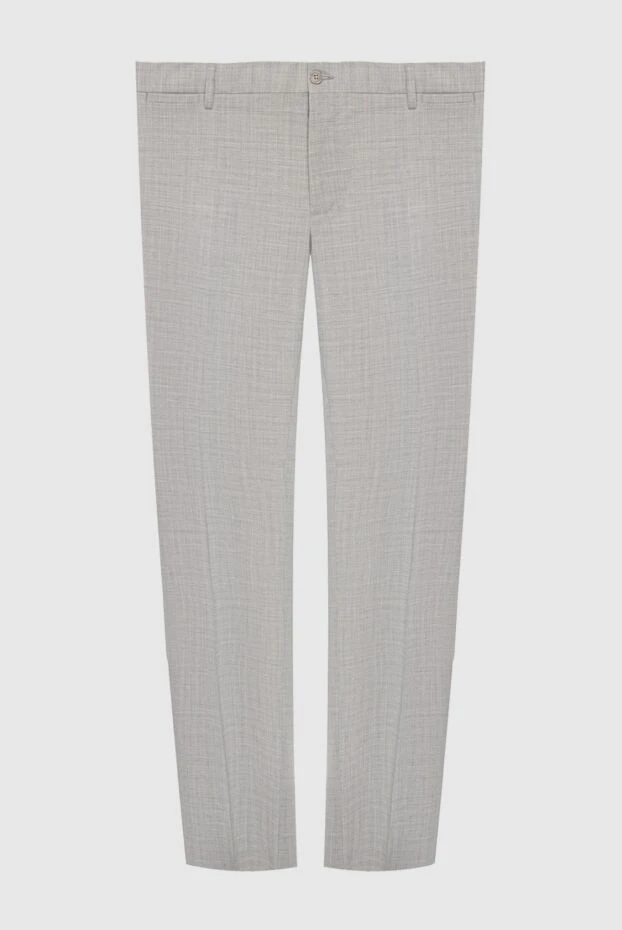 Dolce & Gabbana man gray wool trousers for men 995075 - photo 1