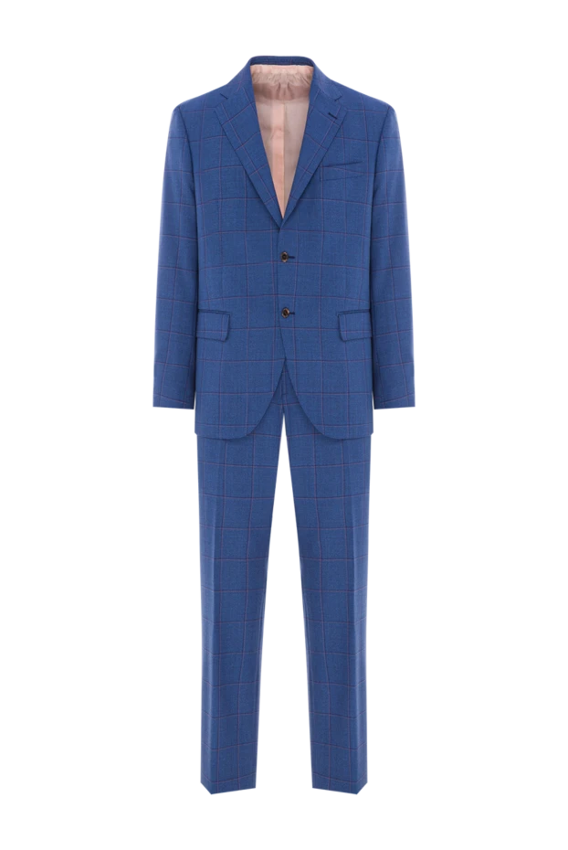 Brioni класичний діловий костюм з гладкої вовни в тонкий пінстрайп. 995183 - фото 1