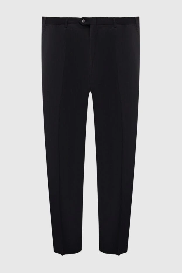 Brioni man black men's trousers buy with prices and photos 995191 - photo 1