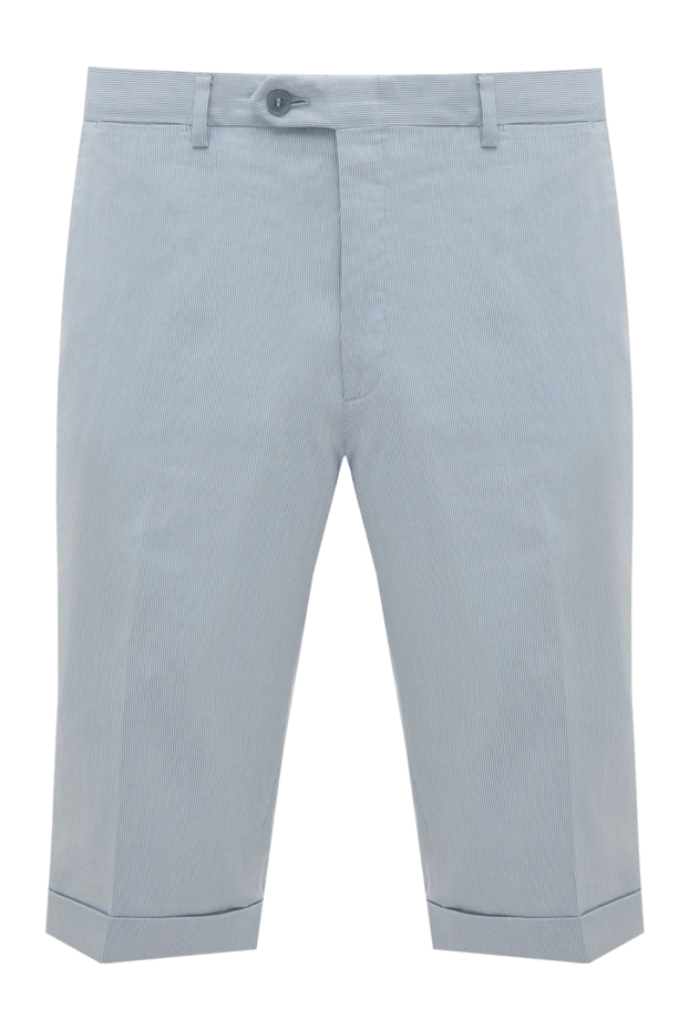 Brioni мужские шорты из хлопка серые мужские купить с ценами и фото 995281 - фото 1