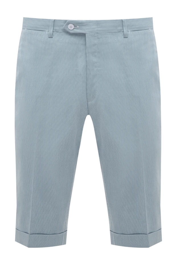 Brioni мужские шорты из хлопка серые мужские купить с ценами и фото 995332 - фото 1