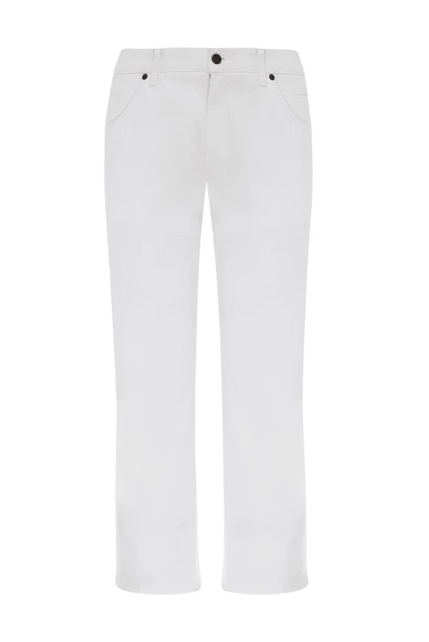 Dolce & Gabbana чоловічі штани з бавовни білі чоловічі купити фото з цінами 996487 - фото 1