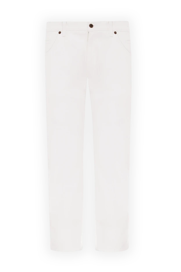 Dolce & Gabbana white cotton pants for men 996487 - photo 1