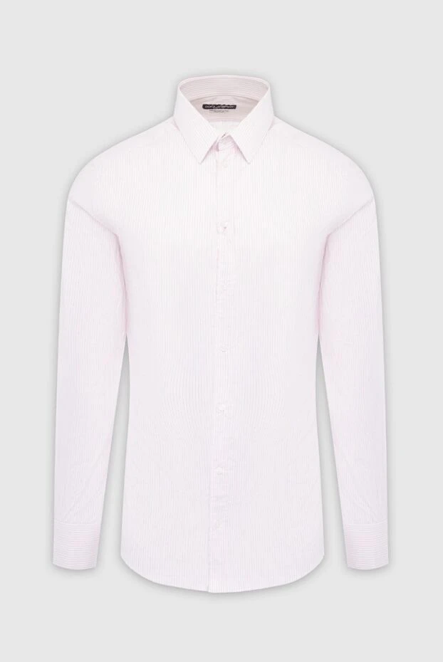 Dolce & Gabbana man pink cotton shirt for men buy with prices and photos 996515 - photo 1