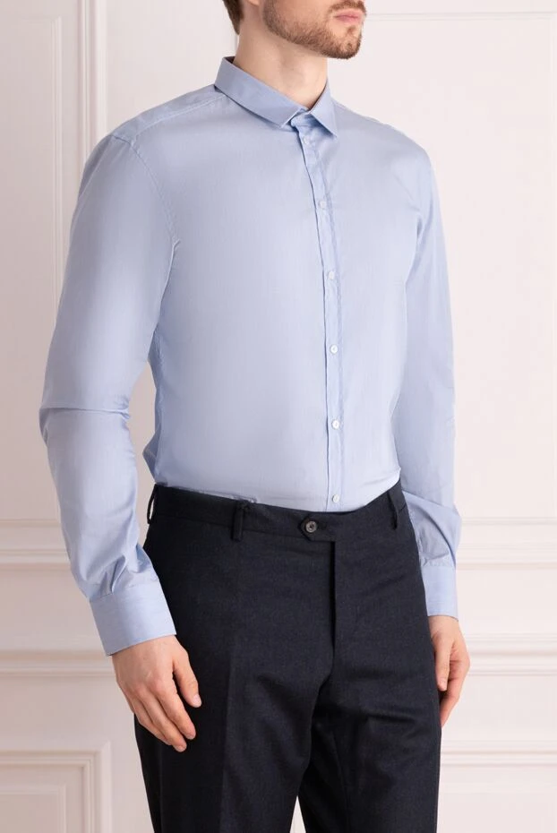 Dolce & Gabbana рубашка голубая мужская 996516 - фото 3