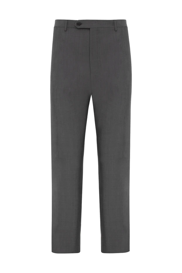 Canali чоловічі штани з вовни та мохера сірі купити фото з цінами 996828 - фото 1