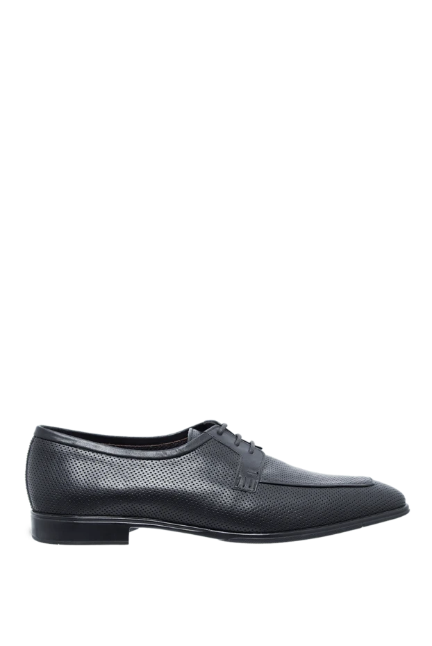 A.Testoni мужские туфли мужские из кожи черные купить с ценами и фото 997532 - фото 1